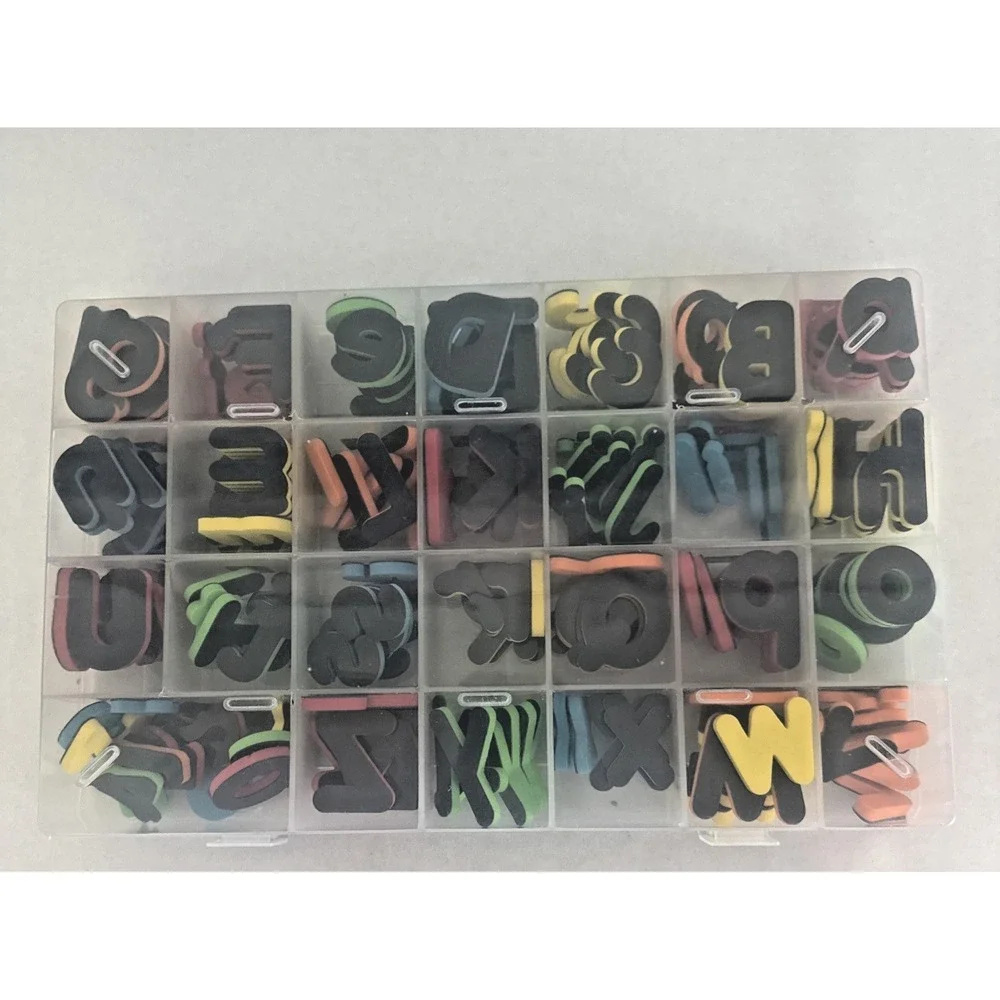 Magnetic Foam Letters and Numbers, Alphabet Magnet‎ Educational Toy 222 Pieces